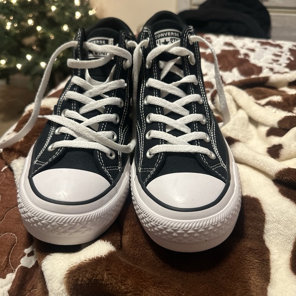 Converse Kids Black and White Sneakers - Picture 2 of 6